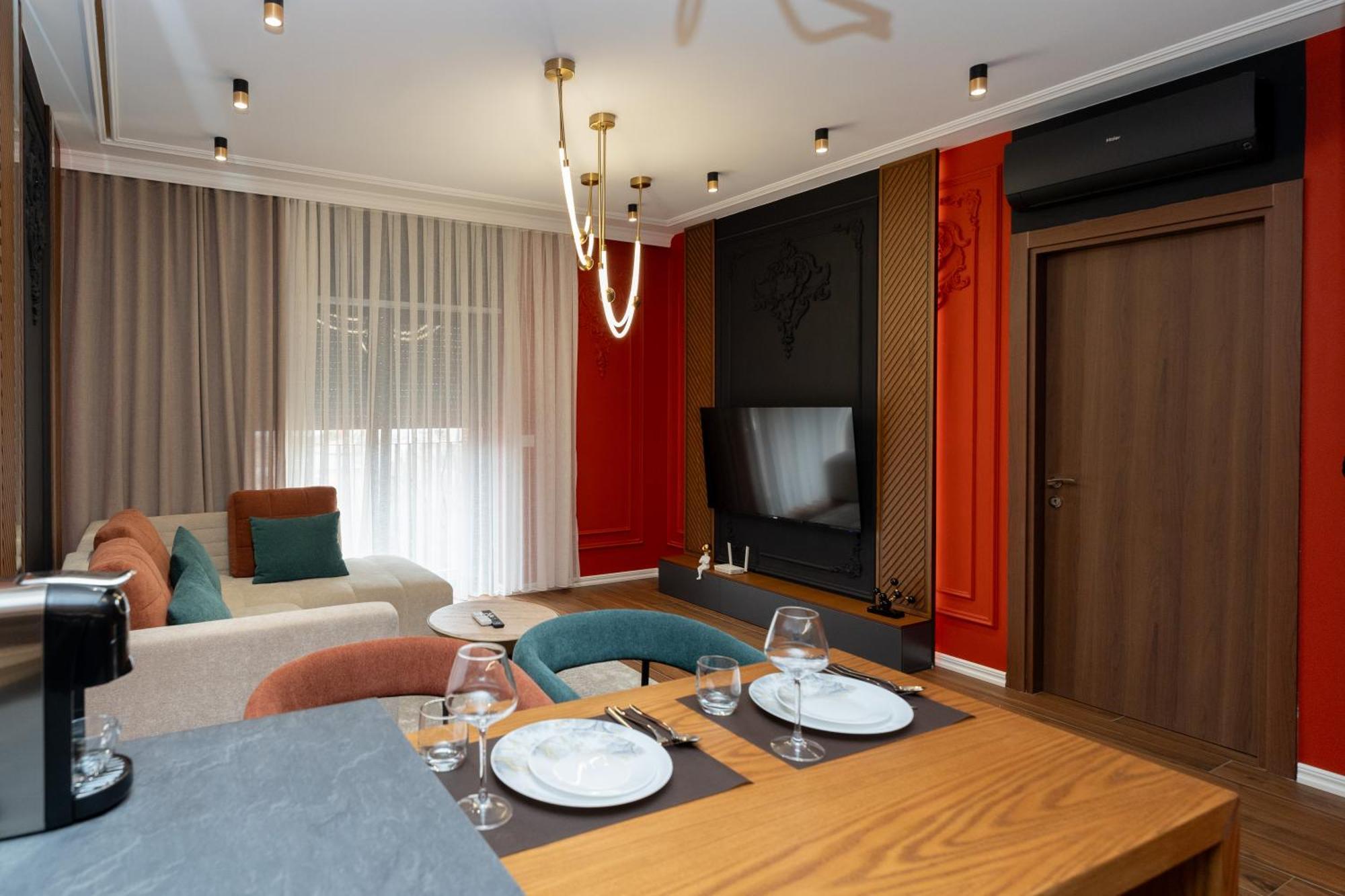Tirana Herin Apartments Eksteriør bilde